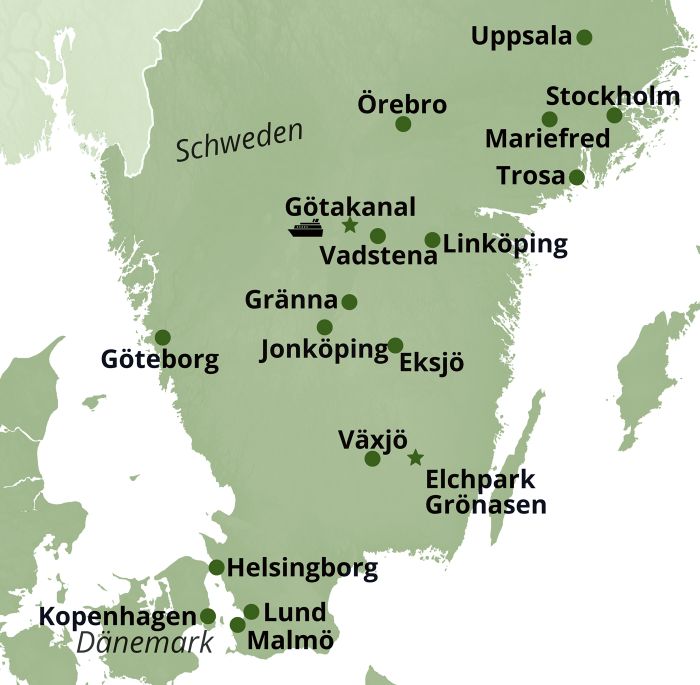 Karte Suedschweden 2026