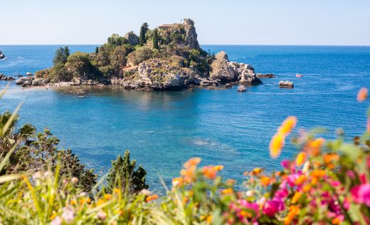 Taormina K&uuml;ste, Sizilien,